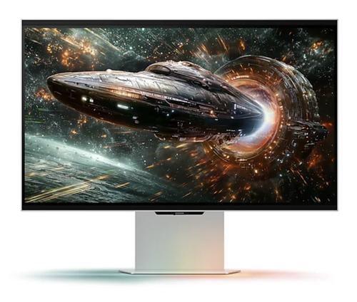 Monitor Gaming IPS LED Samsung Odyssey 3D 27inch S27FG904XU, UHD (3840 x 2160), HDMI, DisplayPort, Boxe, Pivot, 165 Hz, 1 ms (Argintiu)