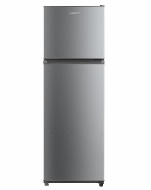 Frigider cu 2 usi HEINNER HF-M294SE++, 294 l, Clas E, Lumina LED, Usi reversibile, H 176 cm (Argintiu)
