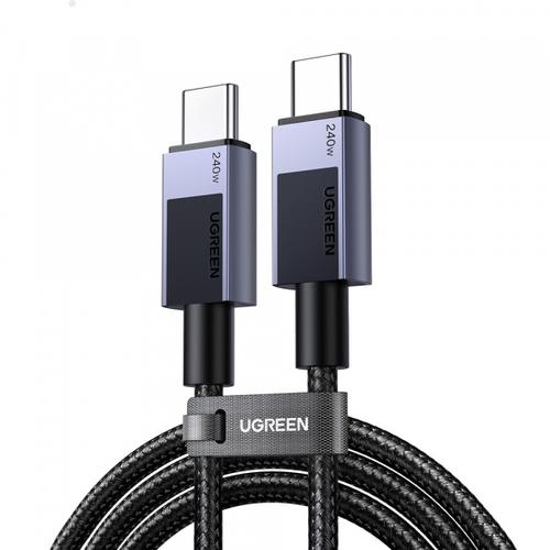 Cablu Date si Incarcare USB-C - USB-C UGREEN L513, 240W, 1m, Negru