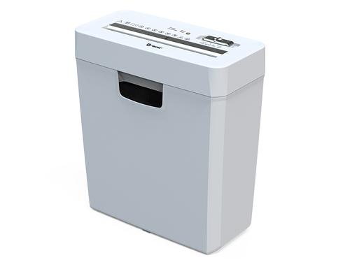 Distrugator de documente Tracer Razor 3, 10 l, 6 coli A4 simultan, 190 W, 70 dB (Alb)