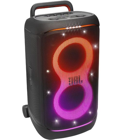 Sistem audio portabil JBL Partybox 520, 400W, Bluetooth 5.4, Auracast, IPX4, Autonomie 15 ore, Baterie detasabila (Negru)