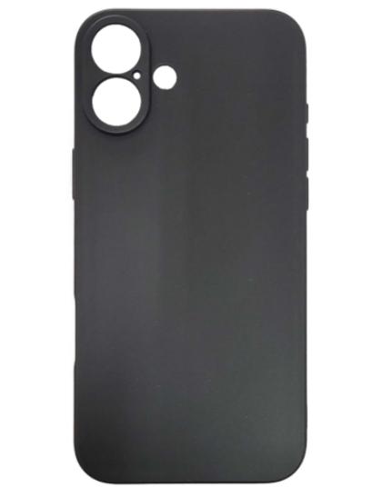 Protectie pentru spate Spacer SPPC-AP-IP16PL-TPU pentru Iphone 16 Plus, Negru