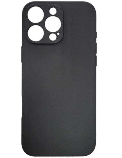 Protectie pentru spate Spacer SPPC-AP-IP16PM-TPU pentru Iphone 16 Pro Max, Negru