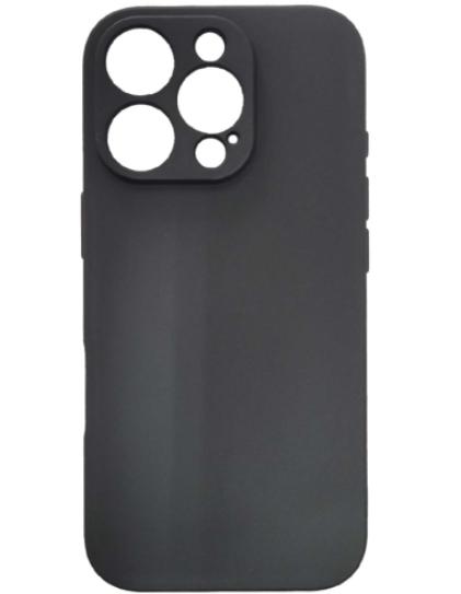 Protectie pentru spate Spacer SPPC-AP-IP16P-TPU pentru Iphone 16 Pro, Negru