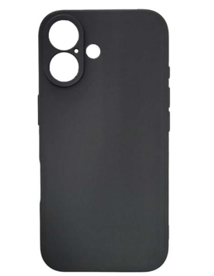 Protectie pentru spate Spacer SPPC-AP-IP16-TPU pentru Iphone 16, Negru