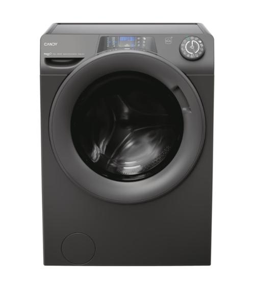Masina de spalat rufe cu incarcare frontala Candy RP 696BWMRR/1-S, 9 kg, 1600 rpm, Clasa energetica A, 60 cm (Antracit)