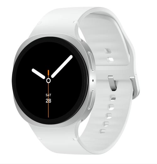 Smartwatch Samsung Galaxy Watch8 44mm BT, Ecran AMOLED 1.47inch, Bluetooth, NFC, Wi-Fi, Wear OS, 5 ATM (Argintiu)
