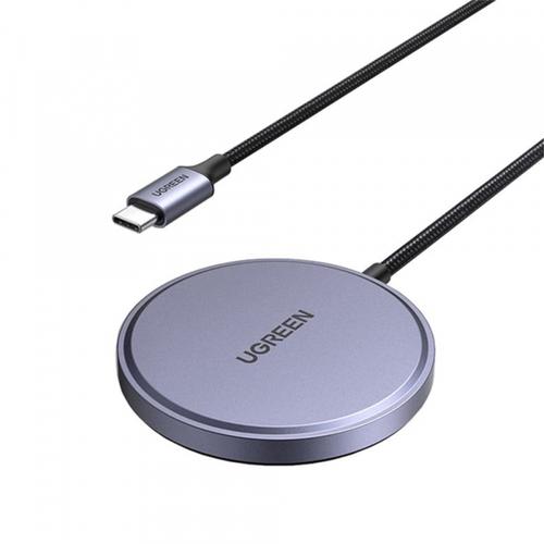 Incarcator Retea Wireless UGREEN W703, 15W, 3A, Gri