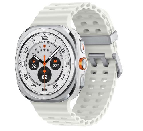Smartwatch Samsung Galaxy Watch Ultra (2025), 47mm, LTE, Ecran AMOLED 1.5inch, Bluetooth, Wi-Fi, NFC, 2GB RAM, 64GB Flash, Wear OS, 10 ATM (Alb)