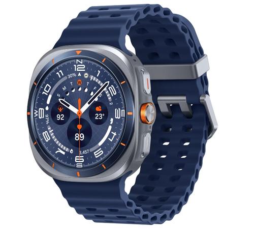 Smartwatch Samsung Galaxy Watch Ultra (2025), 47mm, LTE, Ecran AMOLED 1.5inch, Bluetooth, Wi-Fi, NFC, 2GB RAM, 64GB Flash, Wear OS, 10 ATM (Albastru)