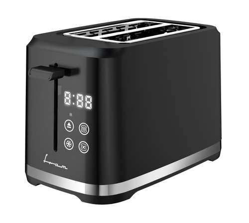 Prajitor de paine Fram FTP-8007DBK, 800 W, 2 felii, 7 niveluri rumenire (Negru)