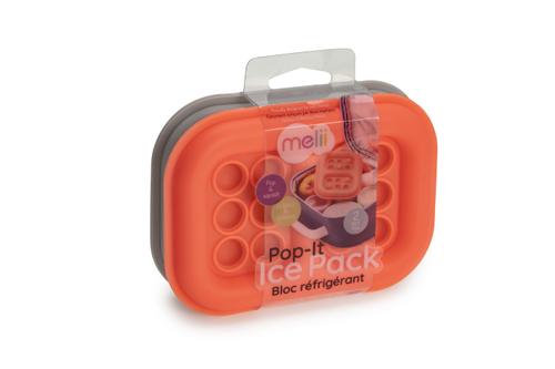 Forma din silicon pentru congelare Melii - 2 buc, Roz/Gri