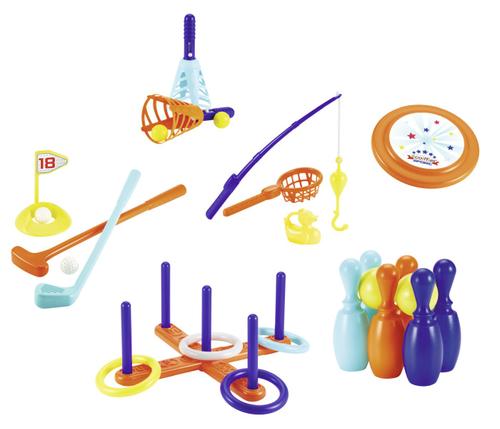 Set de joc 6 in 1 - Ecoiffier Sport - Jocuri sportive - Ecoiffier