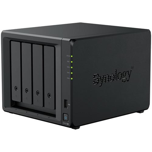 Network Attached Storage Synology DS425+, 4-Bay, Intel Celeron Quad-Core J4125, 2GB DDR4, 1x 1GbE, 1x 2.5GbE, 2x USB 3.2 Gen 1