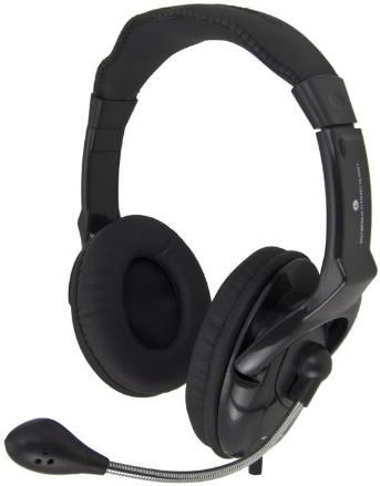 Casti Stereo cu microfon ESPERANZA EH101 (Negru)