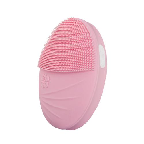Aparat ingrijire faciala si masaj Esperanza Bliss, perie silicon, impermeabil IPX5, 2 x AAA (Roz)