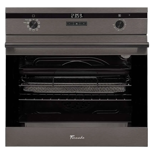 Cuptor incorporabil Tornado ECLIPSE, 73 L, 9 Functii, Timer (Dark inox)
