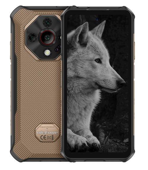 Telefon Mobil Ulefone Armor X16 Pro, Procesor MediaTek Dimensity 6300 Octa-Core, Ecran LCD IPS Touchscreen 6.56inch, 8GB RAM, 256GB Flash, Camera Tripla 64+25+2MP, Wi-Fi, 5G, Dual Sim, Android (Crem)