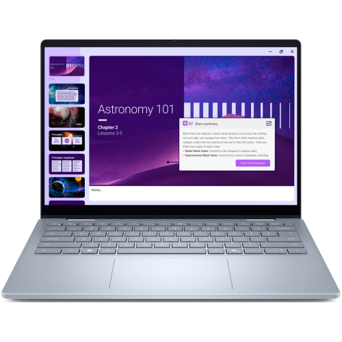 Laptop Dell 14 Plus DB14250 (Procesor Intel® Core™ Ultra 9 288V (12M Cache, up to 5.10 GHz) 14inch WQXGA, 32GB, 1TB SSD, Intel Arc 140V Graphics, Windows 11 Pro, Albastru)