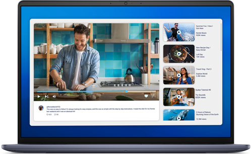 Laptop Dell 16 DC16251 (Procesor Intel Core 7 150U (12M Cache, up to 5.40 GHz) 16inch WUXGA, 16GB, 1TB SSD, nVidia GeForce MX570A @2GB, Win 11 Pro, Albastru)