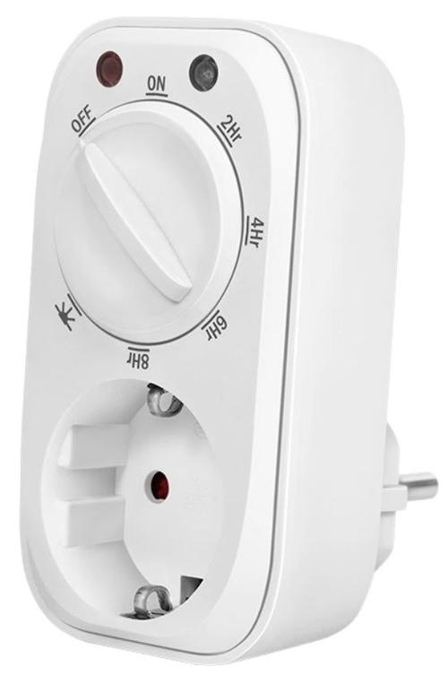 Priza inteligenta Logilink ET0012, Schuko x 1, conectare prin Schuko tata, 16 A, comutare mecanica a timpului 7 presetari (Alb) 1 Priza inteligenta Logilink ET0012, Schuko x 1, conectare prin Schuko tata, 16 A, comutare mecanica a timpului 7 presetari (Alb)