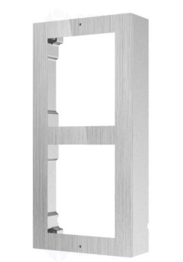 Rama protectie pentru 2 module de videointerfon Hikvision DS-KD-ACW2/S 1 Rama protectie pentru 2 module de videointerfon Hikvision DS-KD-ACW2/S