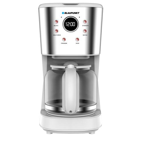 Cafetiera Blaupunkt CMD802WH, 1.5 L, 900 W, Oprire automata (Argintiu)