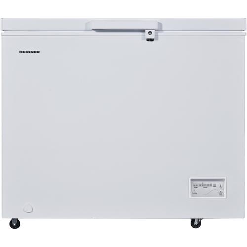 Lada frigorifica Heinner HCF-287CNHE++, 287 L, Clasa E, Compresor inverter, Control electronic, Iluminare LED, Functionalitate frigider (Alb)