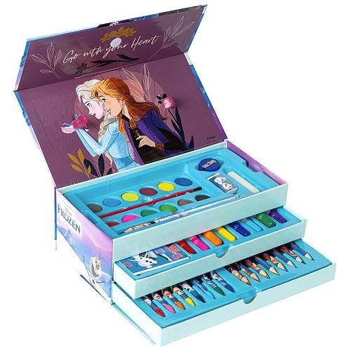 Set de pictura Frozen FZZ-1113_2 (41 de piese) 1 Set de pictura Frozen FZZ-1113_2 (41 de piese)