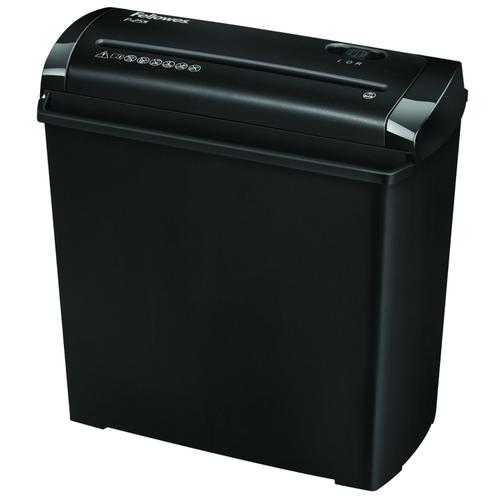 Distrugator de documente Fellowes Powershred® P-25S Strip Cut EU, Nivel securitate P1, cos 11 Litri, Capacitate taiere 5 coli 1 Distrugator de documente Fellowes Powershred® P-25S Strip Cut EU, Nivel securitate P1, cos 11 Litri, Capacitate taiere 5 coli