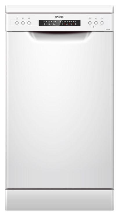 Masina de spalat vase incorporabila Samus SDW46.6, 9 Seturi, 6 Programe, Clasa E (Alb)