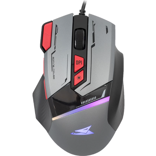 Mouse gaming Barracuda BGM-047, Cu fir, USB, iluminare RGB (Multicolor)