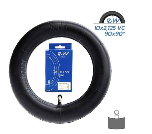 Camera cauciuc Ewheel RCV-011 pentru trotinete electrice 10×2.125, valva 00×90º 1 Camera cauciuc Ewheel RCV-011 pentru trotinete electrice 10×2.125, valva 00×90º