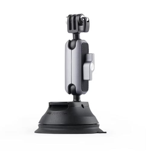 Suport cu ventuza PGYTECH pentru camere sport Osmo Action, Insta360 si GoPro, suporta maxim 300 g (Negru/Gri) 1 Suport cu ventuza PGYTECH pentru camere sport Osmo Action, Insta360 si GoPro, suporta maxim 300 g (Negru/Gri)