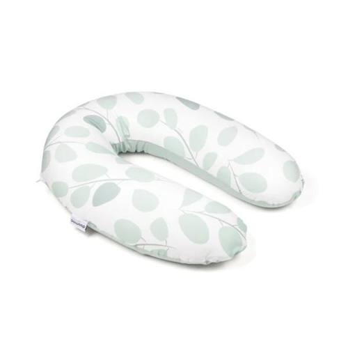 Perna mare Doomoo pentru gravide si bebelusi 3 in 1, bumbac organic Buddy Leaves Aqua Green 1 Perna mare Doomoo pentru gravide si bebelusi 3 in 1, bumbac organic Buddy Leaves Aqua Green