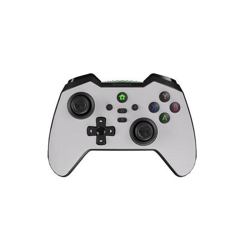 Controller Genesis Mangan 400 Wireless, Bluetooth, USB-C, 19 butoane, Pentru PC/SWITCH/MOBIL (Alb)