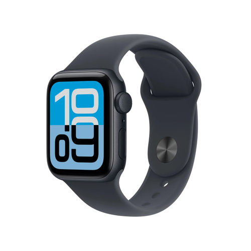 Smartwatch Apple Watch SE 3 (2025), GPS, 40mm, Ecran Retina LTPO OLED, Chip S10 cu Procesor Dual-Core, 64GB Flash, Wi-Fi, Bluetooth, Curea Sport Band S/M (Negru) 1 Smartwatch Apple Watch SE 3 (2025), GPS, 40mm, Ecran Retina LTPO OLED, Chip S10 cu Procesor Dual-Core, 64GB Flash, Wi-Fi, Bluetooth, Curea Sport Band S/M (Negru)