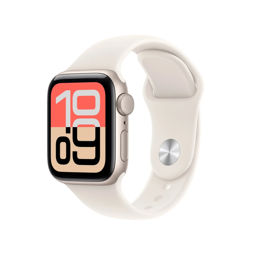 Smartwatch Apple Watch SE 3 (2025), GPS, 40mm, Ecran Retina LTPO OLED, Chip S10 cu Procesor Dual-Core, 64GB Flash, Wi-Fi, Bluetooth, Curea Sport Band S/M (Auriu) 1 Smartwatch Apple Watch SE 3 (2025), GPS, 40mm, Ecran Retina LTPO OLED, Chip S10 cu Procesor Dual-Core, 64GB Flash, Wi-Fi, Bluetooth, Curea Sport Band S/M (Auriu)
