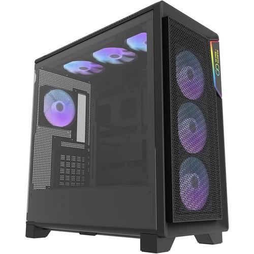 Carcasa Super Flower Zillion Direct D202, Middle Tower, Mesh, Negru 1 Carcasa Super Flower Zillion Direct D202, Middle Tower, Mesh, Negru