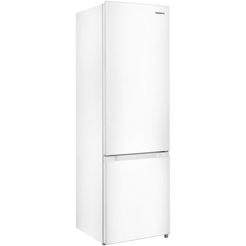 Combina frigorifica Daewoo DLF-260MEW, 260 l, Control mecanic, Iluminare LED, Clasa E, Usi reversibile, H 177 cm (Alb)