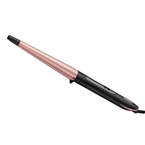 Ondulator BaByliss C454E conic Flawless Curls 13-25mm, 210 grade, Invelis Quartz-Ceramic, 6 trepte de temperatura, LED, Roz/Negru 1 Ondulator BaByliss C454E conic Flawless Curls 13-25mm, 210 grade, Invelis Quartz-Ceramic, 6 trepte de temperatura, LED, Roz/Negru
