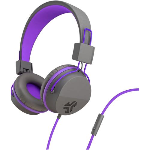 Casti Stereo Jlab JBuddies Studio Kids, cu fir, Bluetooth, pentru copii (Gri/Mov) 1 Casti Stereo Jlab JBuddies Studio Kids, cu fir, Bluetooth, pentru copii (Gri/Mov)