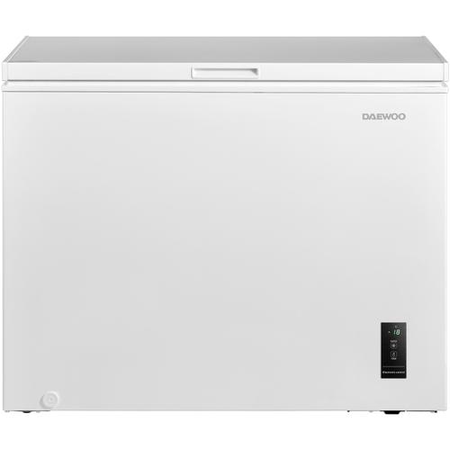 Lada frigorifica Daewoo FF-324MEW, 246 l, Control digital, Clasa E, Conversie frigider-congelator (Alb)
