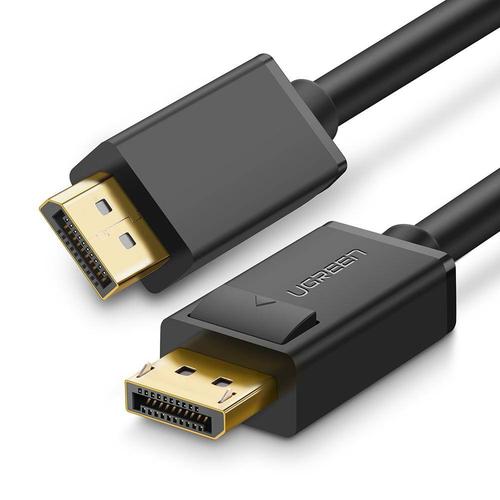 Cablu DisplayPort la DisplayPort UGREEN DP102, 4K, 3D, 2m (Negru) 1 Cablu DisplayPort la DisplayPort UGREEN DP102, 4K, 3D, 2m (Negru)