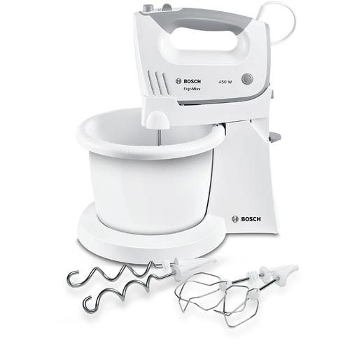 Mixer cu bol BOSCH MFQ36460, 450W, 5 viteze + Turbo (Alb-Gri) 1 Mixer cu bol BOSCH MFQ36460, 450W, 5 viteze + Turbo (Alb-Gri)