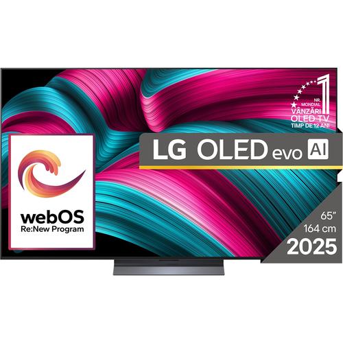 Televizor OLED LG 165 cm (65inch) OLED65C51LA, Ultra HD 4K, Smart TV, WiFi, CI+