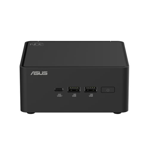 Calculator Barebone ASUS NUC 15 PRO, Procesor Intel Core Ultra 5 225H, 14 cores, 1.3GHz up to 4.9GHz, 18MB, Fara RAM, Fara Stocare, Intel Wi-Fi 7 BE201, Bluetooth, Intel Arc 130T, No OS (Negru)