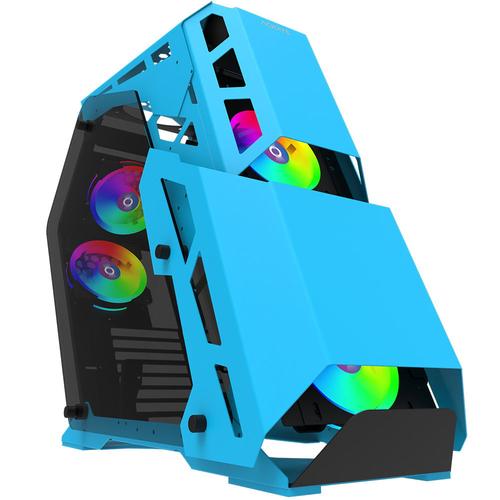 Carcasa AQIRYS Procyon ARGB, Middle Tower, Tempered glass (Albastru) 1 Carcasa AQIRYS Procyon ARGB, Middle Tower, Tempered glass (Albastru)