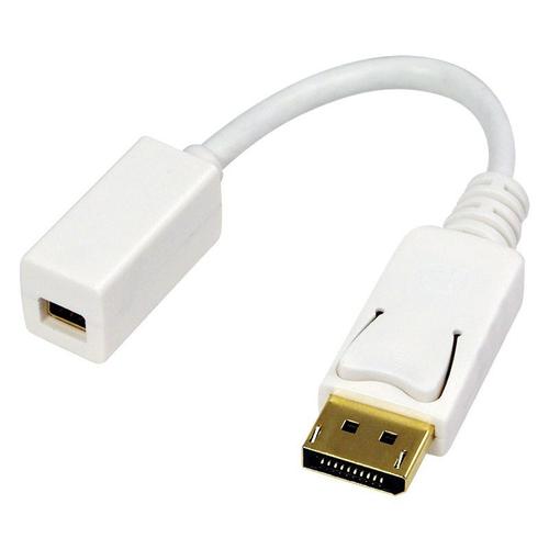 Cablu LOGILINK CV0040, DisplayPort -  Mini-DisplayPort, conectori auriti,  Full HD/60 Hz (Alb)
