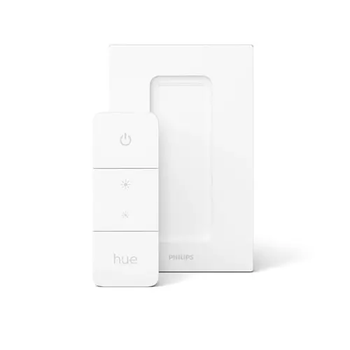 Intrerupator cu variator Philips Hue, Wireless, ZigBee, CR2032, IP20, 2 butoane configurabile, Alb 1 Intrerupator cu variator Philips Hue, Wireless, ZigBee, CR2032, IP20, 2 butoane configurabile, Alb